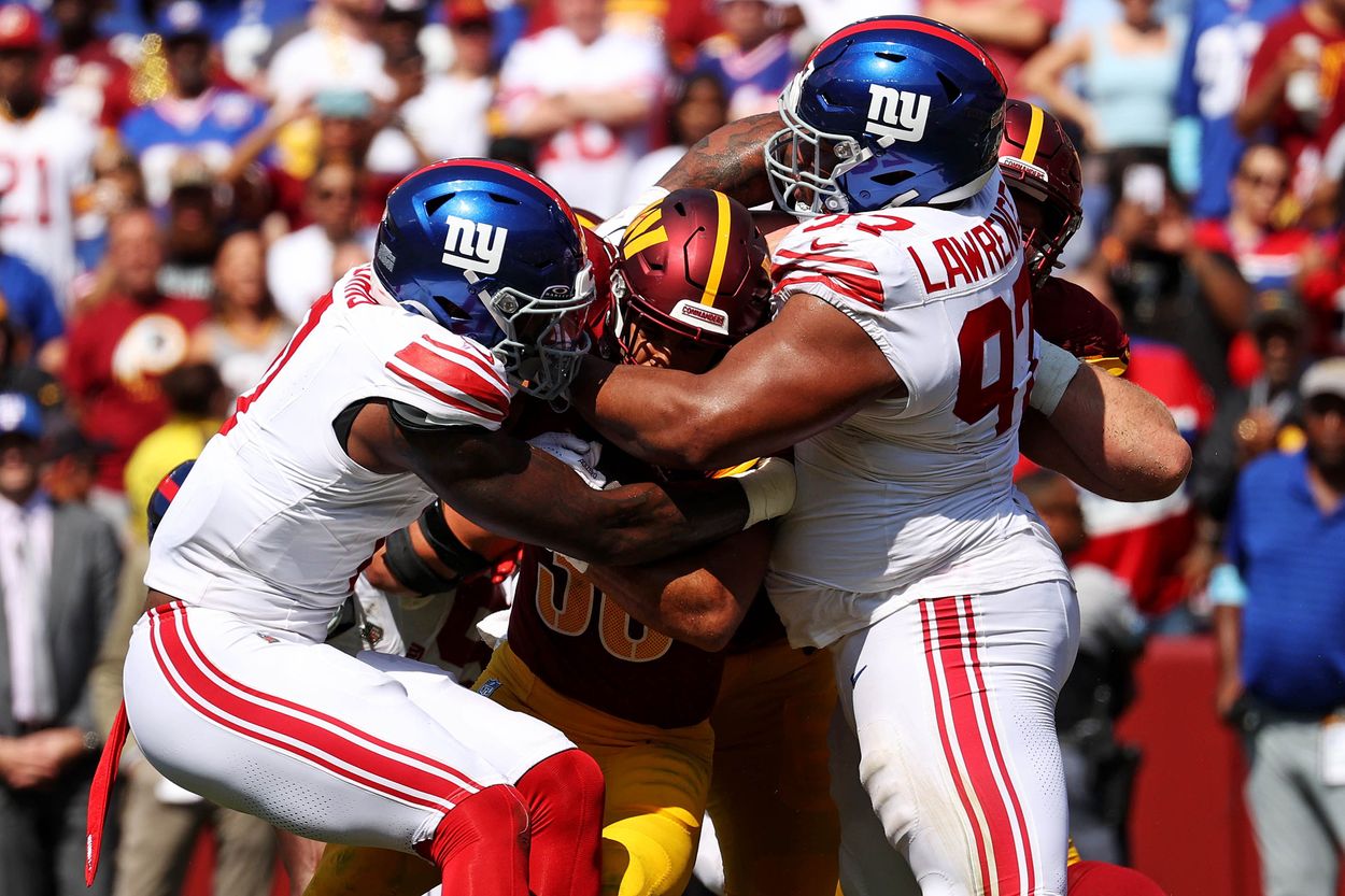NFL: New York Giants at Washington Commanders NFL: New York Giants at Washington Commanders