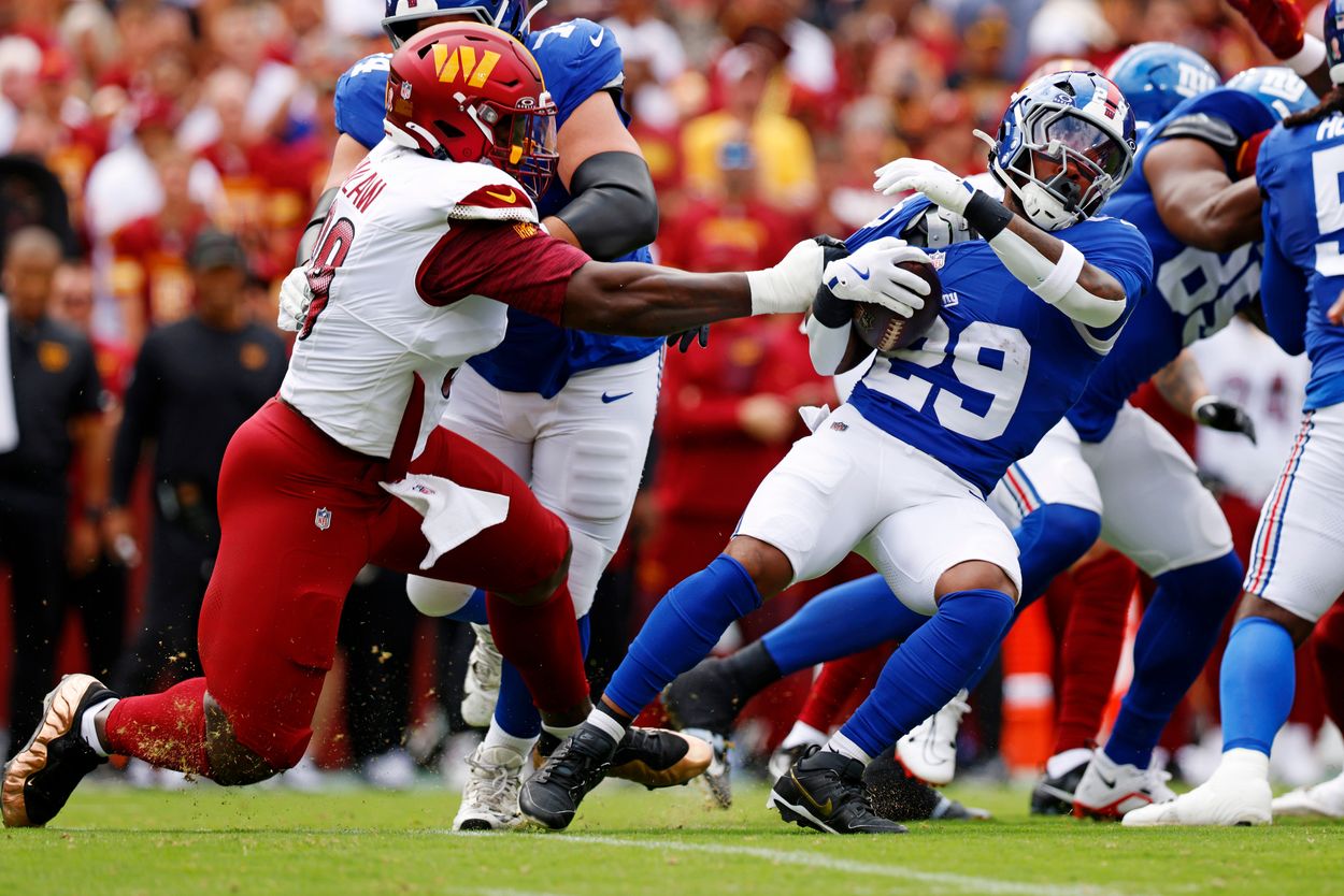 NFL: New York Giants at Washington Commanders