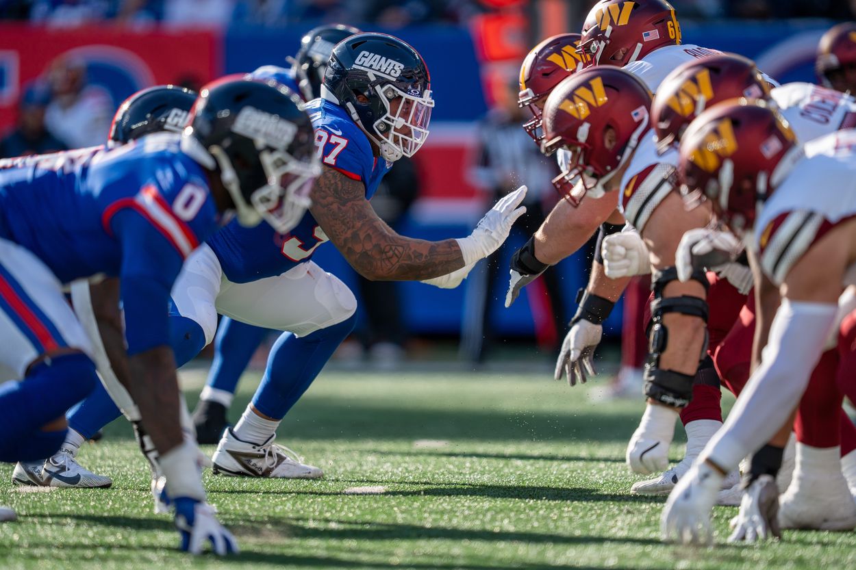 Dexter Lawrence, giants, commanders