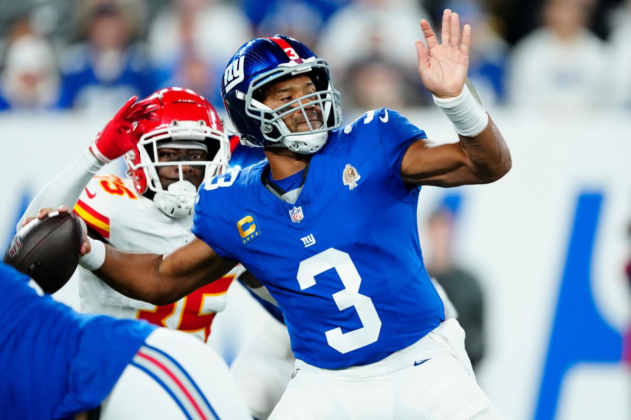 Russell Wilson, giants