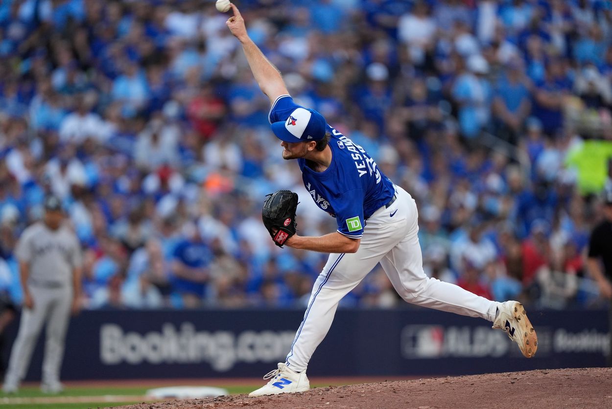 MLB: Playoffs-New York Yankees at Toronto Blue Jays