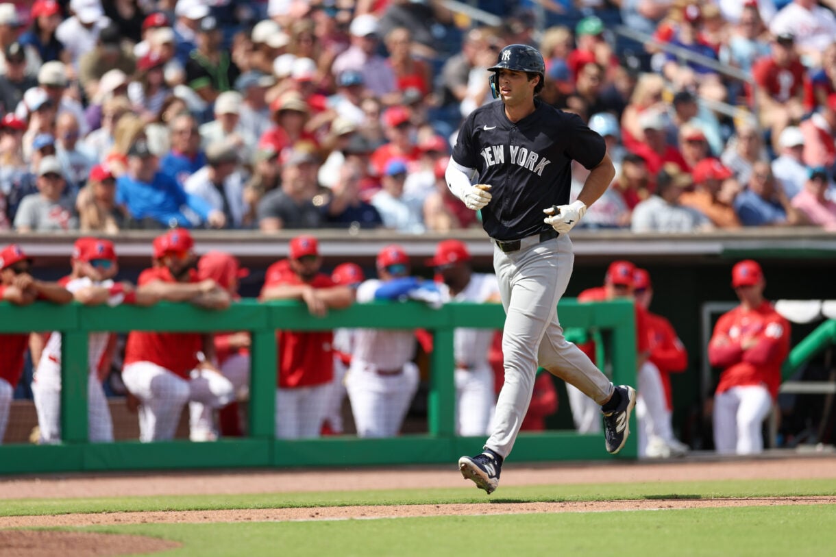 MLB: Spring Training-New York Yankees at Philadelphia Phillies, spencer jones MLB: Spring Training-New York Yankees at Philadelphia Phillies, spencer jones