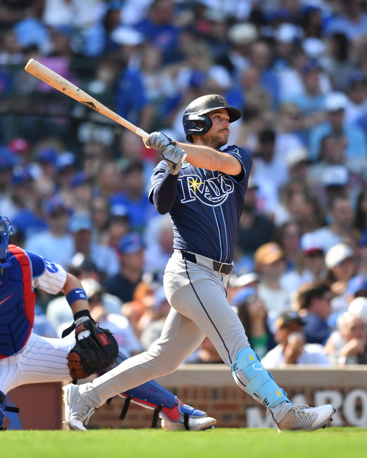MLB: Tampa Bay Rays at Chicago Cubs, brandon lowe, yankees MLB: Tampa Bay Rays at Chicago Cubs, brandon lowe, yankees