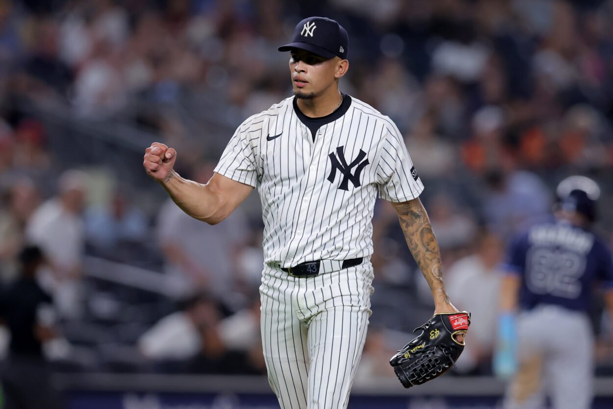 MLB: Tampa Bay Rays at New York Yankees, jonathan loaisiga MLB: Tampa Bay Rays at New York Yankees, jonathan loaisiga