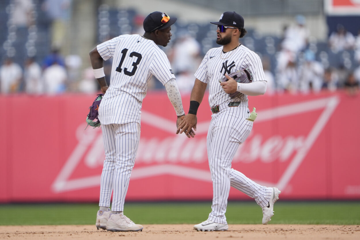 MLB: Washington Nationals at New York Yankees, jasson dominguez