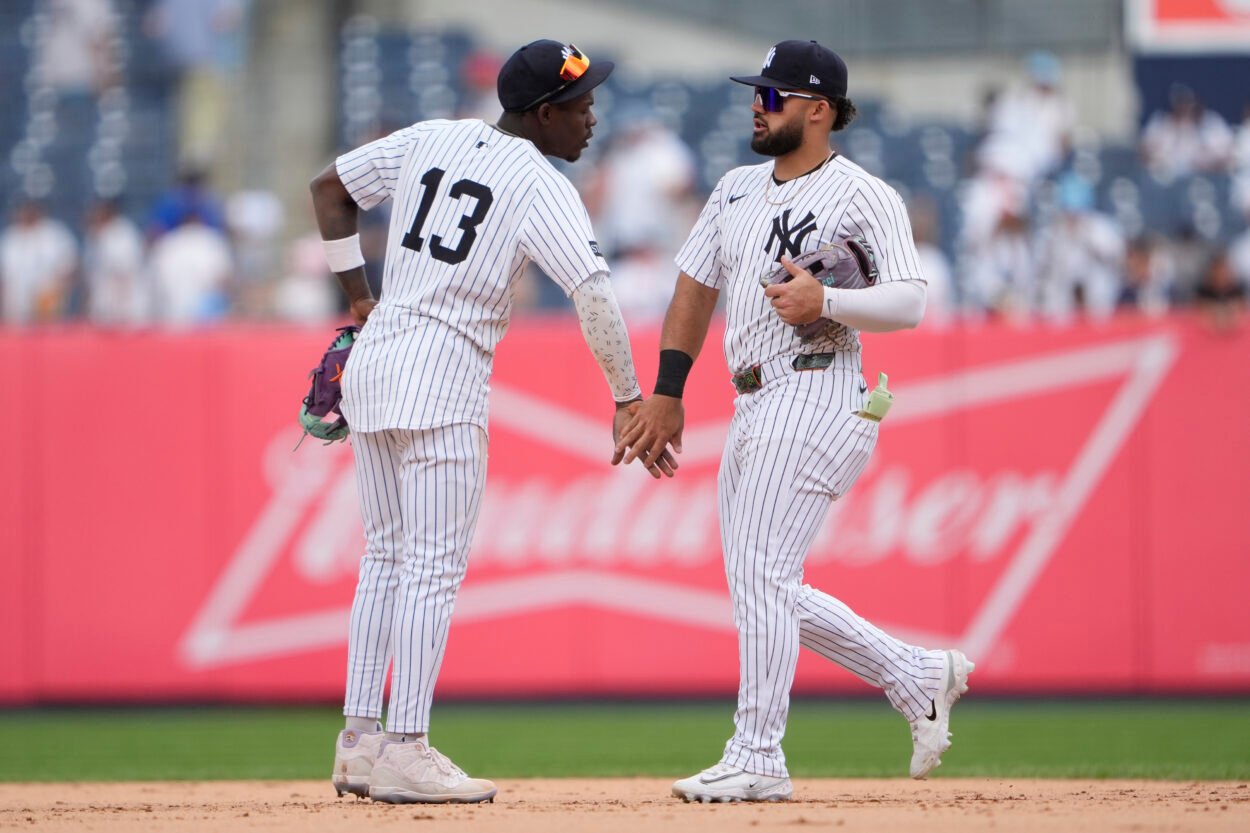 MLB: Washington Nationals at New York Yankees, jasson dominguez