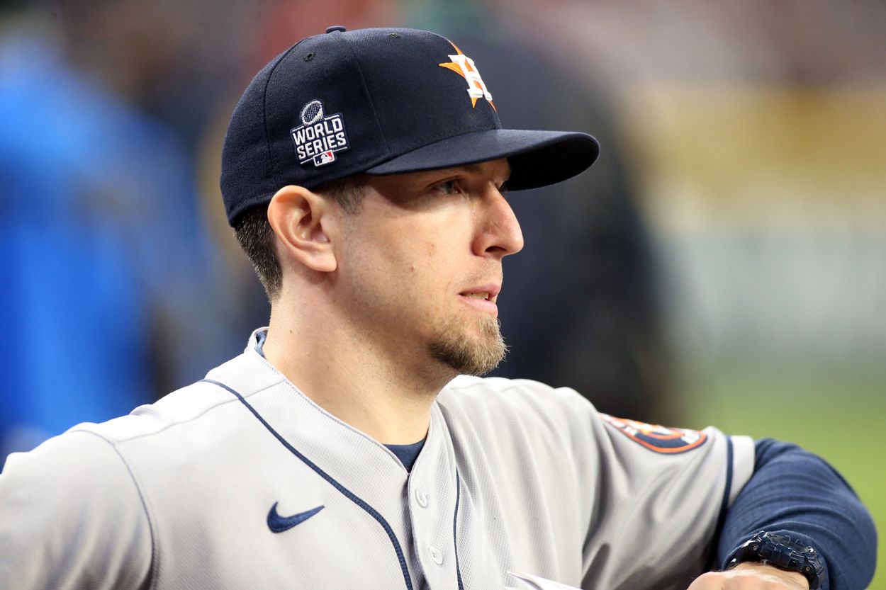 MLB: World Series-Houston Astros at Atlanta Braves MLB: World Series-Houston Astros at Atlanta Braves