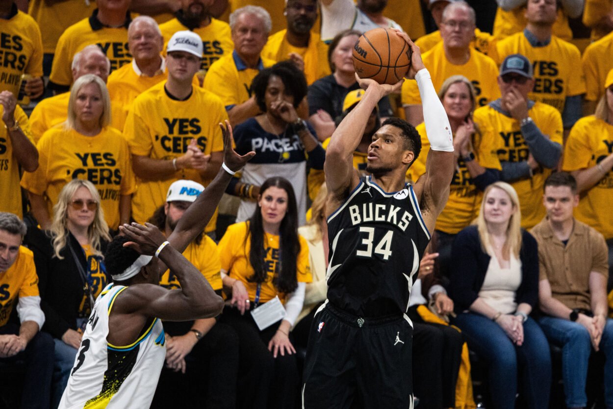 NBA: Playoffs-Milwaukee Bucks at Indiana Pacers, Giannis Antetokounmpo, knicks