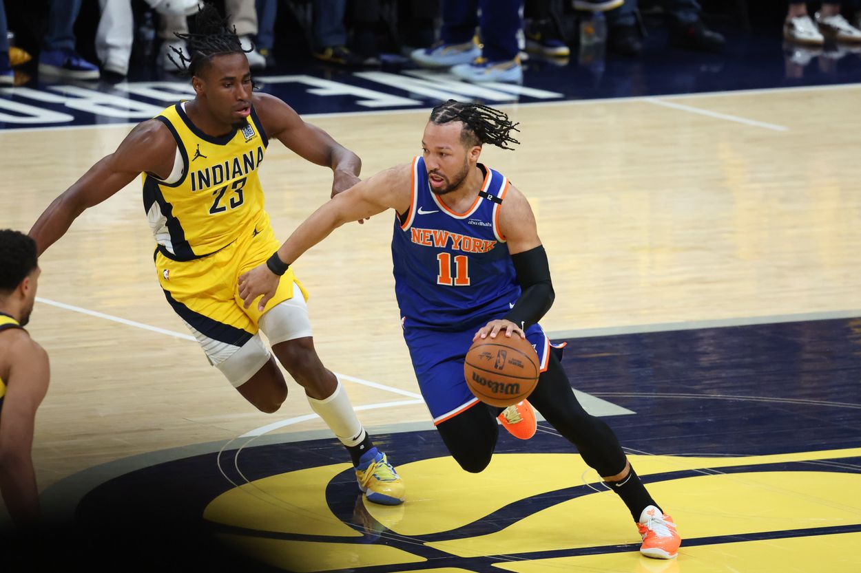 NBA: Playoffs-New York Knicks at Indiana Pacers, jalen brunson NBA: Playoffs-New York Knicks at Indiana Pacers, jalen brunson
