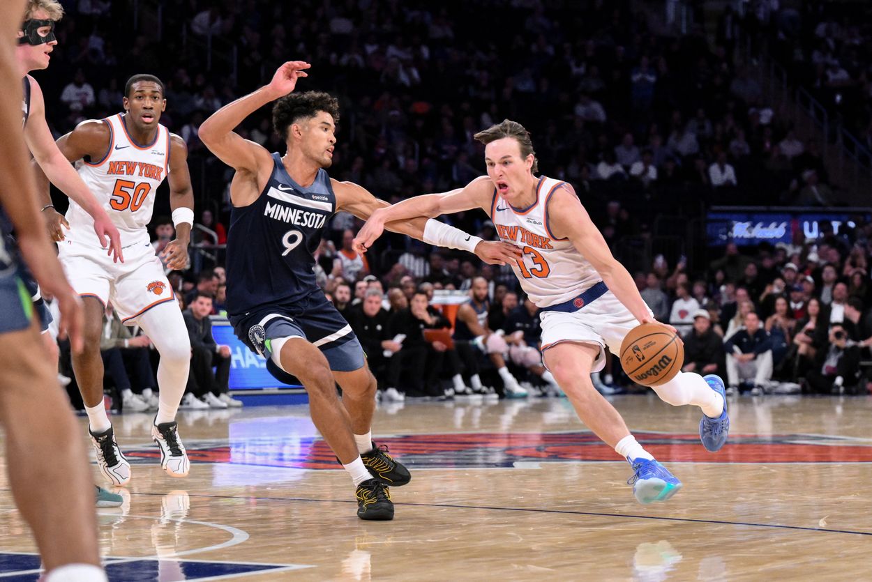 NBA: Preseason-Minnesota Timberwolves at New York Knicks, tyler kolek NBA: Preseason-Minnesota Timberwolves at New York Knicks, tyler kolek