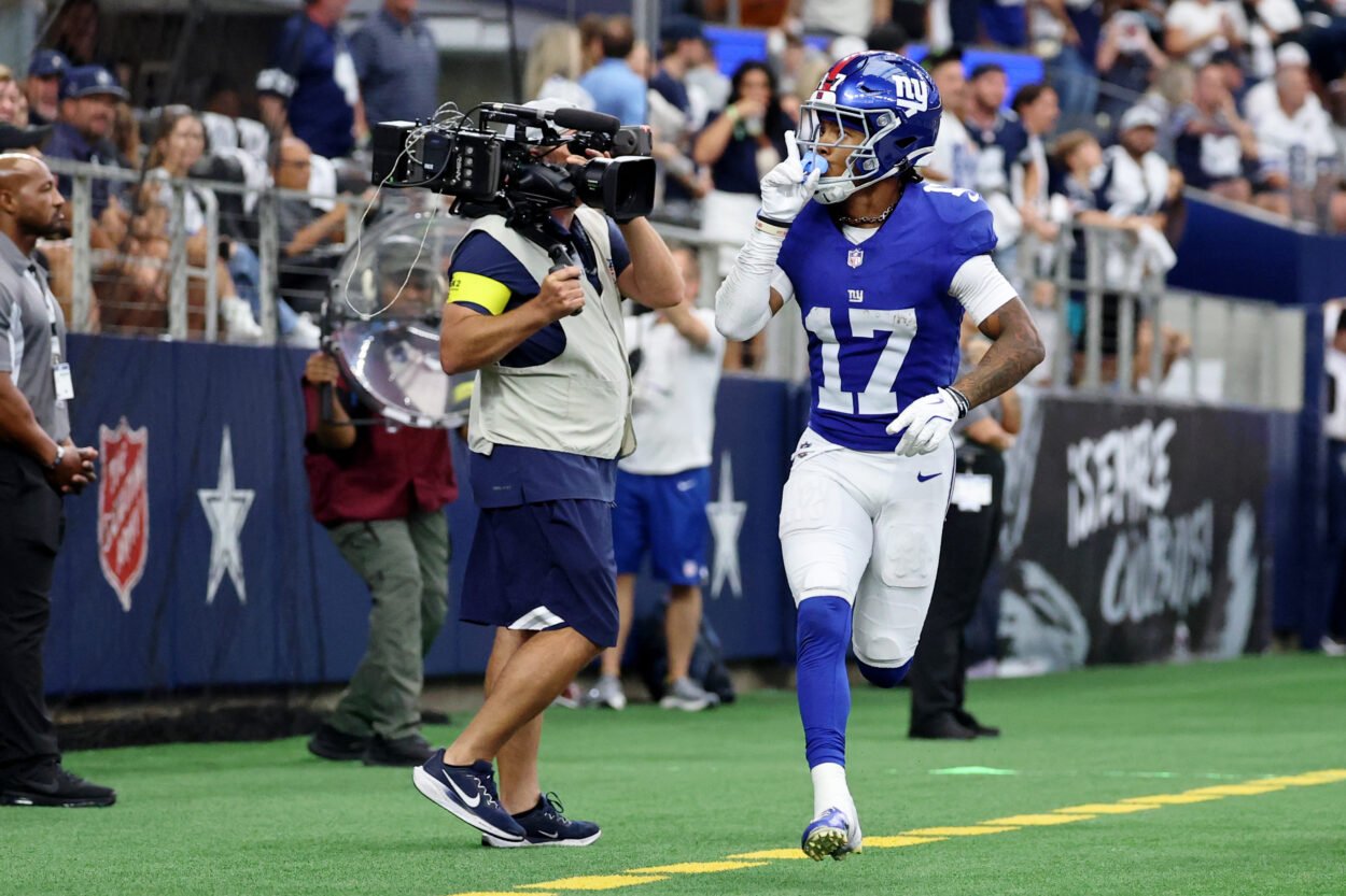 Wan’Dale Robinson, NFL: New York Giants at Dallas Cowboys