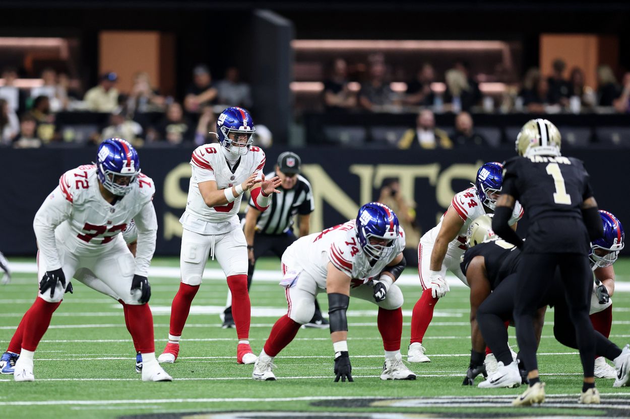 NFL: New York Giants at New Orleans Saints
