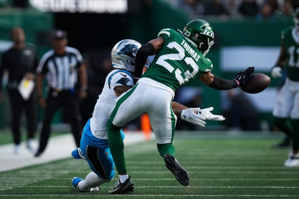 Azareye'h Thomas, cornerback, New York Jets