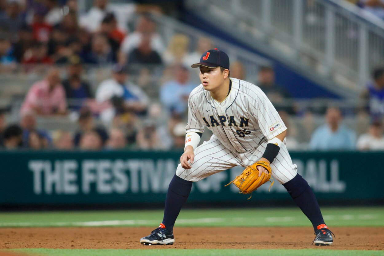 Baseball: World Baseball Classic – Championship-Japan vs USA, Munetaka Murakamim, yankees Baseball: World Baseball Classic - Championship-Japan vs USA, Munetaka Murakamim, yankees