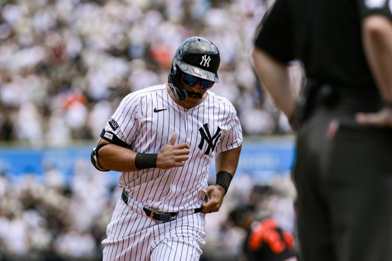 MLB: Baltimore Orioles at New York Yankees, trent grisham