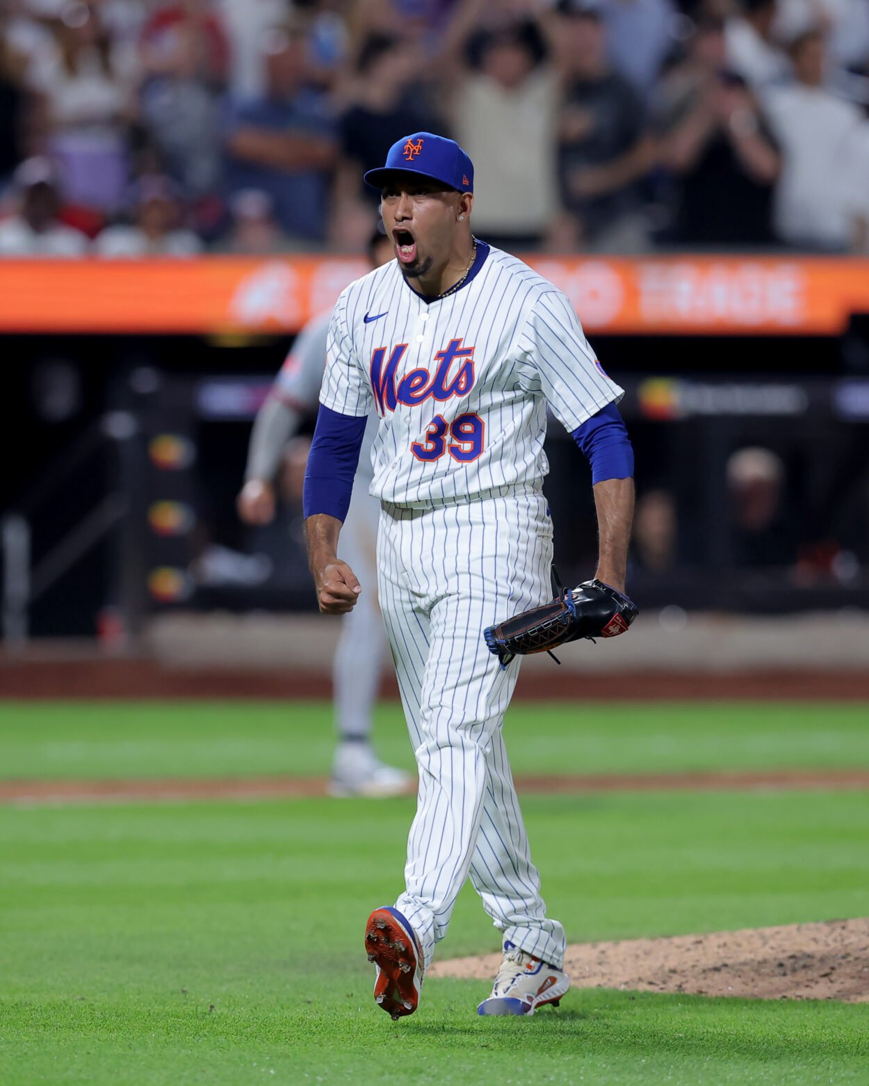 MLB: Cleveland Guardians at New York Mets, edwin diaz