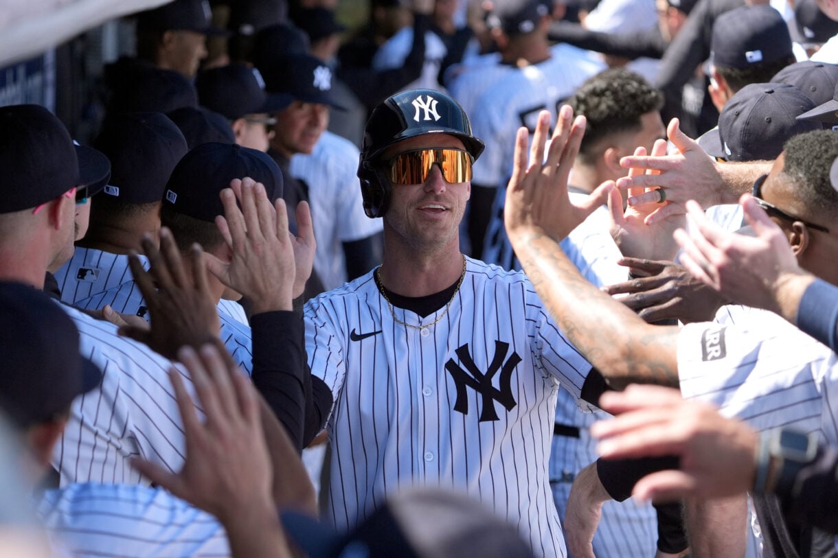 MLB: Spring Training-Tampa Bay Rays at New York Yankees, cody bellinger MLB: Spring Training-Tampa Bay Rays at New York Yankees, cody bellinger