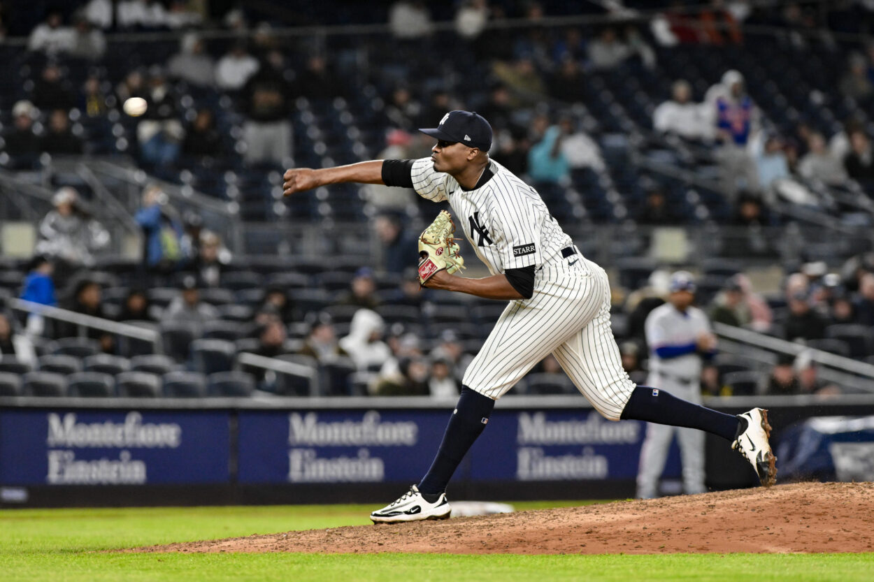 MLB: Texas Rangers at New York Yankees, yerry de los santos