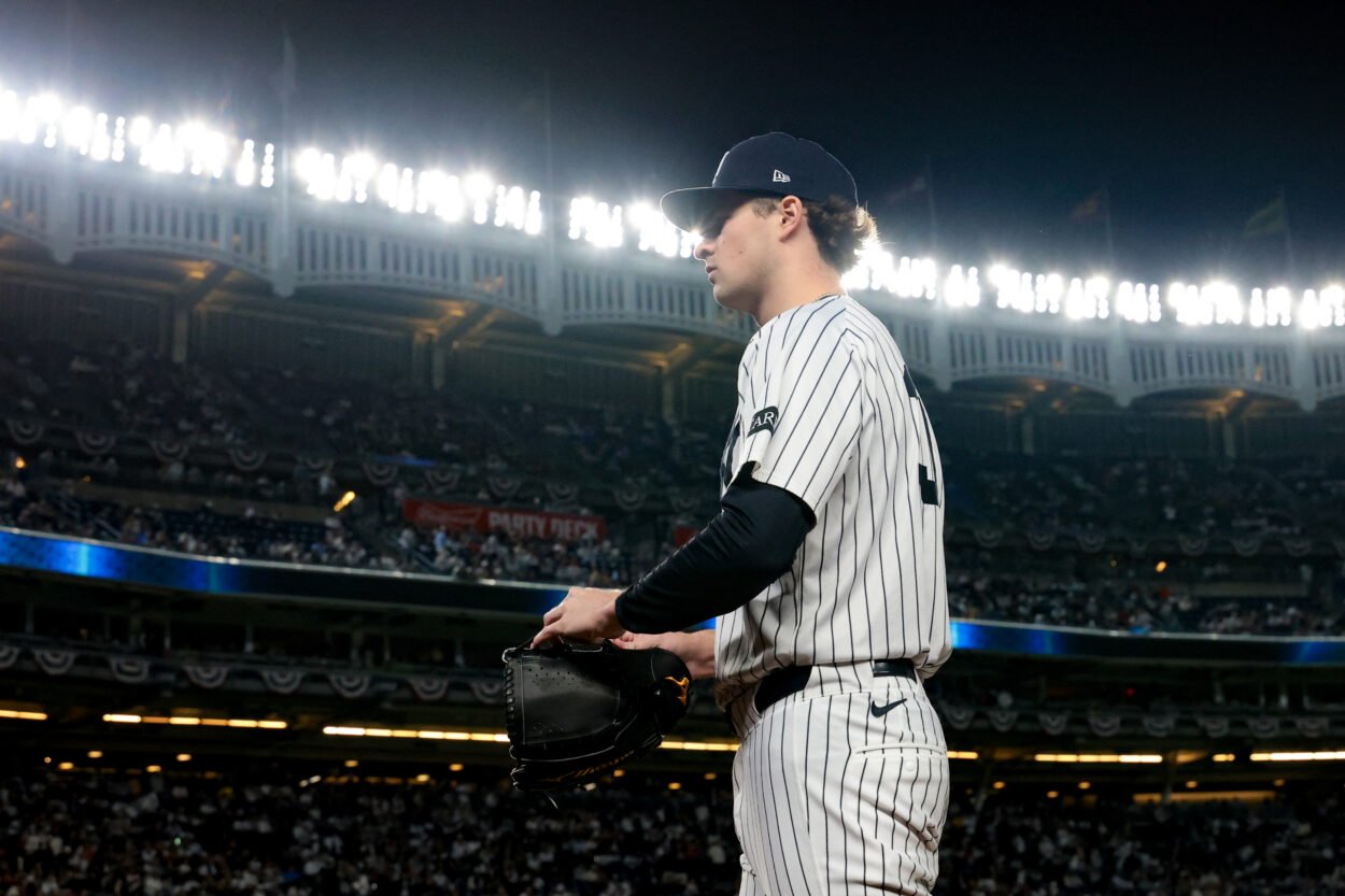 MLB: Wildcard-Boston Red Sox at New York Yankees, cam schlittler