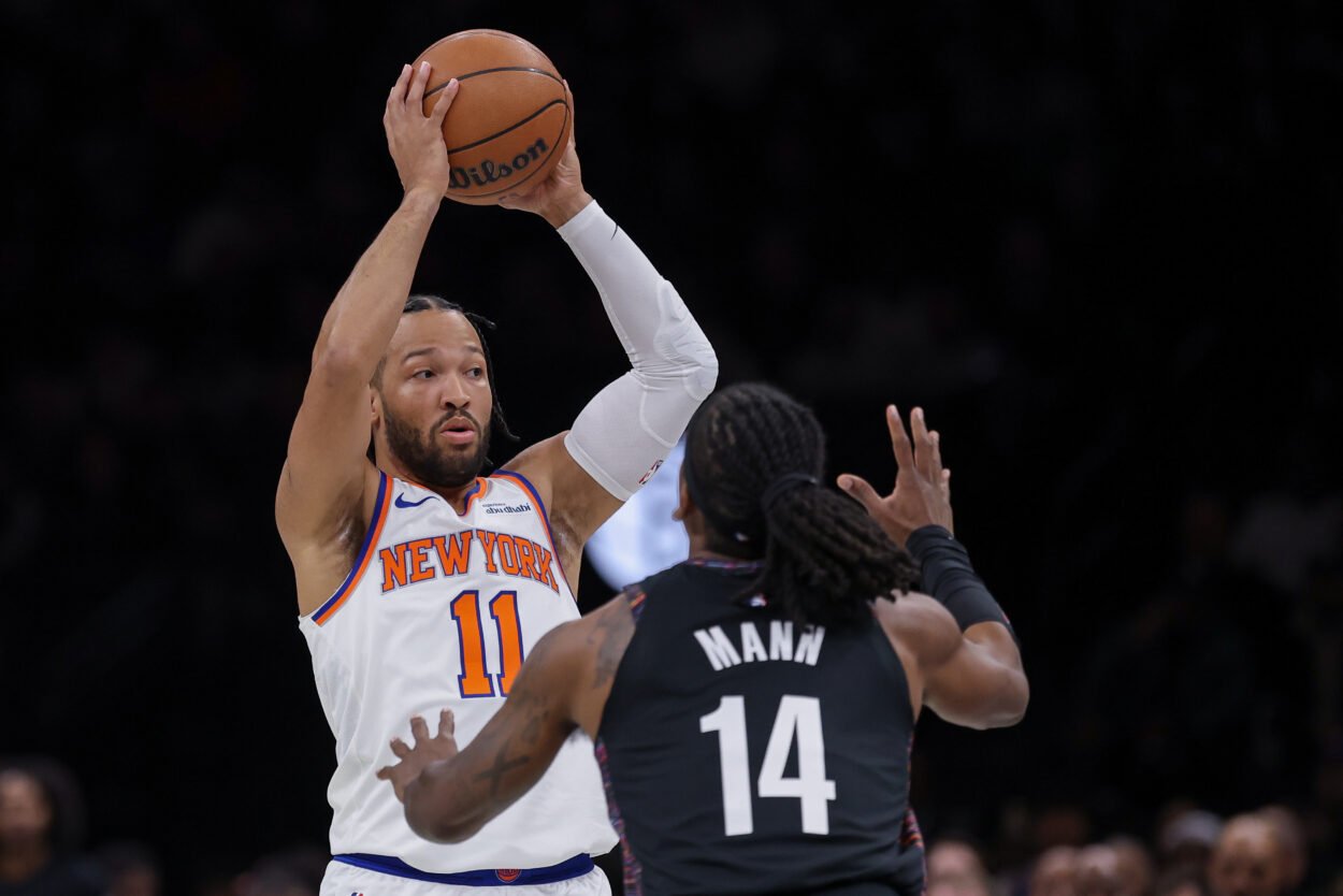 NBA: New York Knicks at Brooklyn Nets