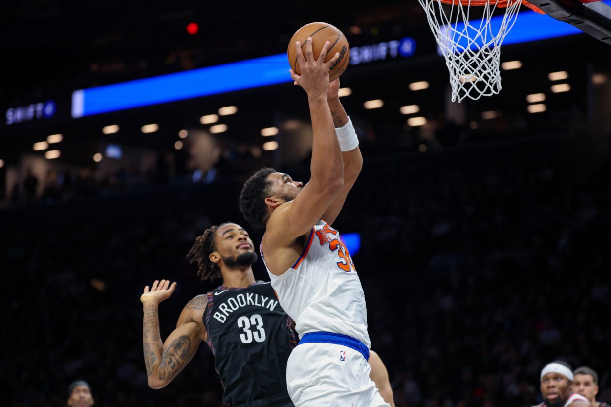 NBA: New York Knicks at Brooklyn Nets