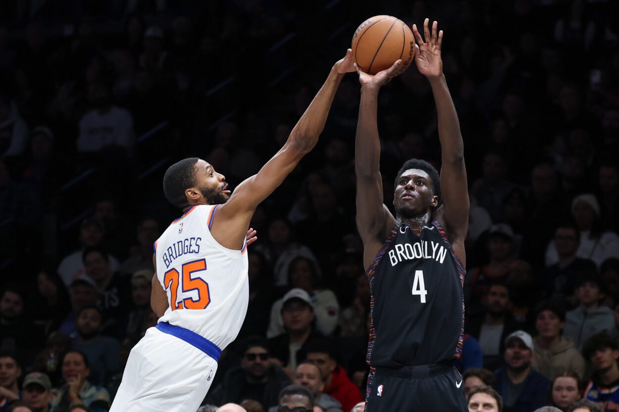 NBA: New York Knicks at Brooklyn Nets