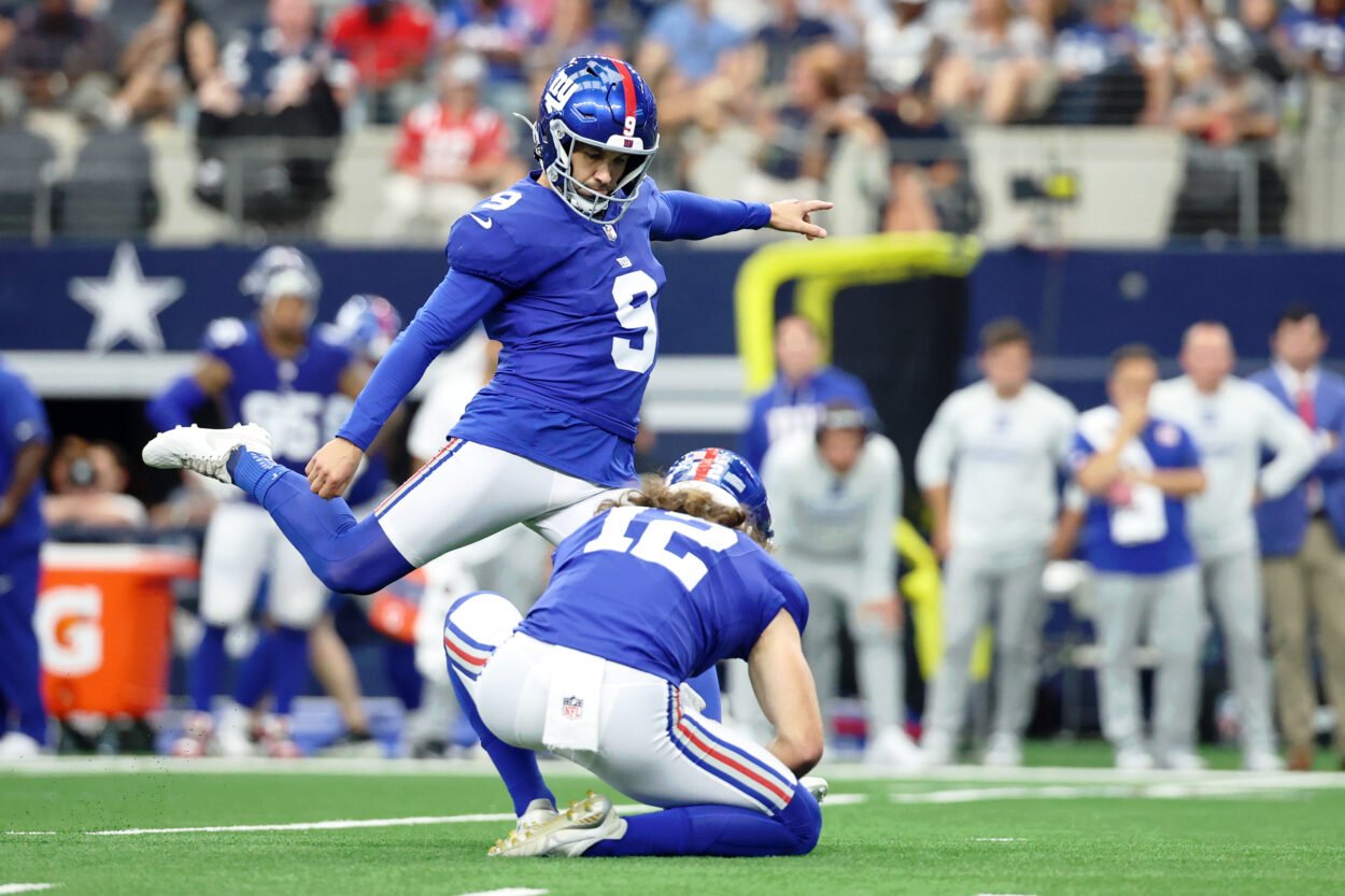 NFL: New York Giants at Dallas Cowboys Graham Gano, NFL: New York Giants at Dallas Cowboys