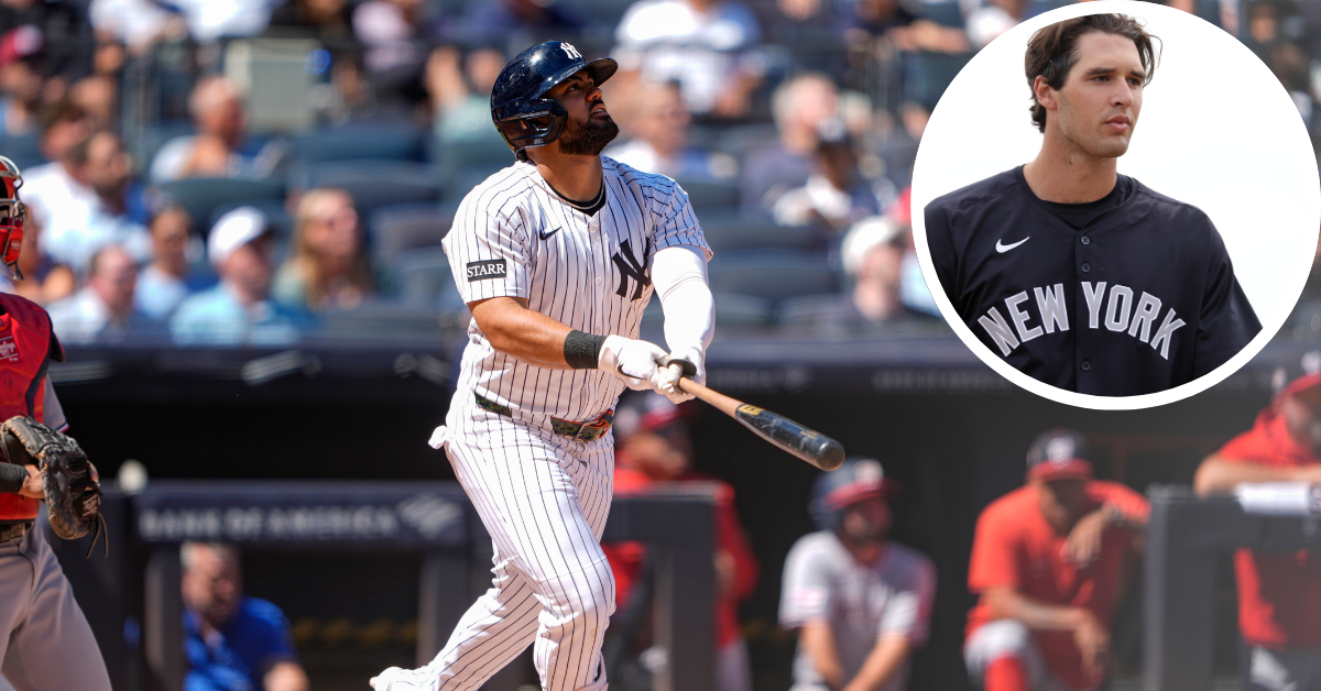 MLB: Washington Nationals at New York Yankees, jasson dominguez