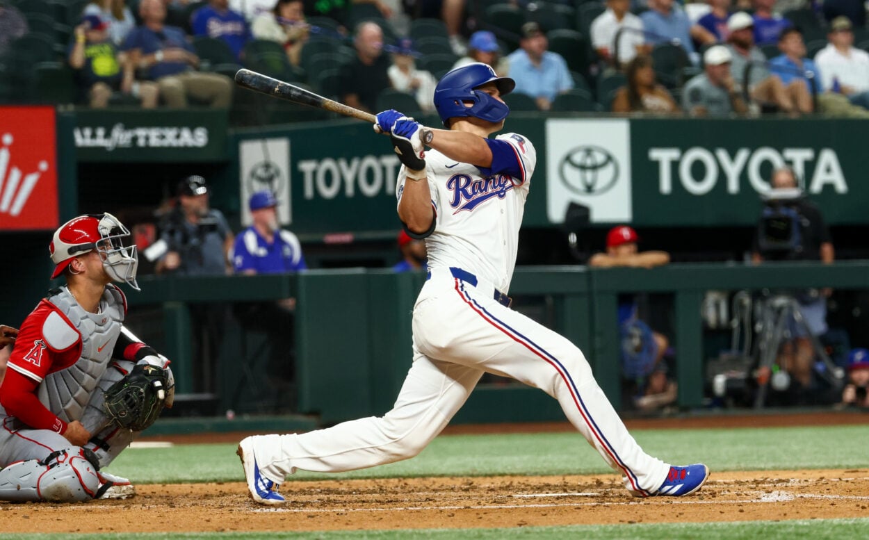 MLB: Los Angeles Angels at Texas Rangers