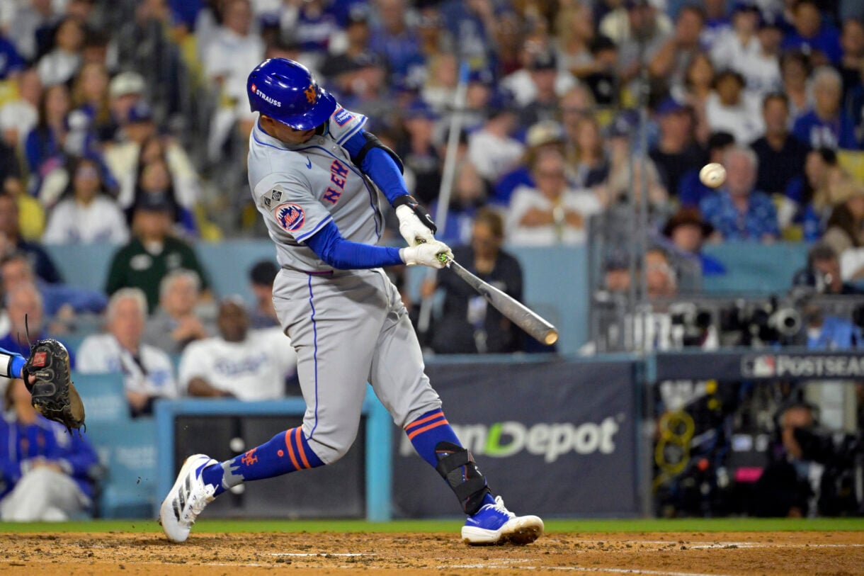 MLB: NLCS-New York Mets at Los Angeles Dodgers, mark vientos MLB: NLCS-New York Mets at Los Angeles Dodgers, mark vientos