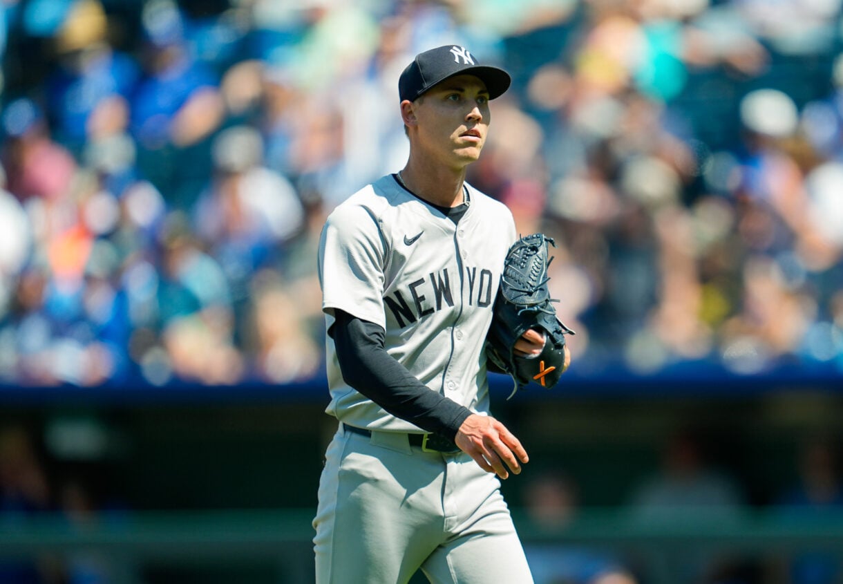 MLB: New York Yankees at Kansas City Royals, luke weaver MLB: New York Yankees at Kansas City Royals, luke weaver