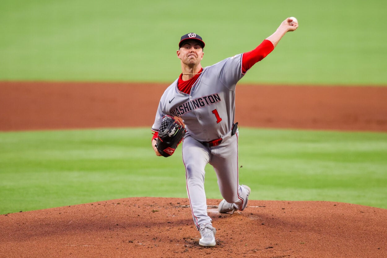 MLB: Washington Nationals at Atlanta Braves, mackenzie gore, yankees MLB: Washington Nationals at Atlanta Braves, mackenzie gore, yankees