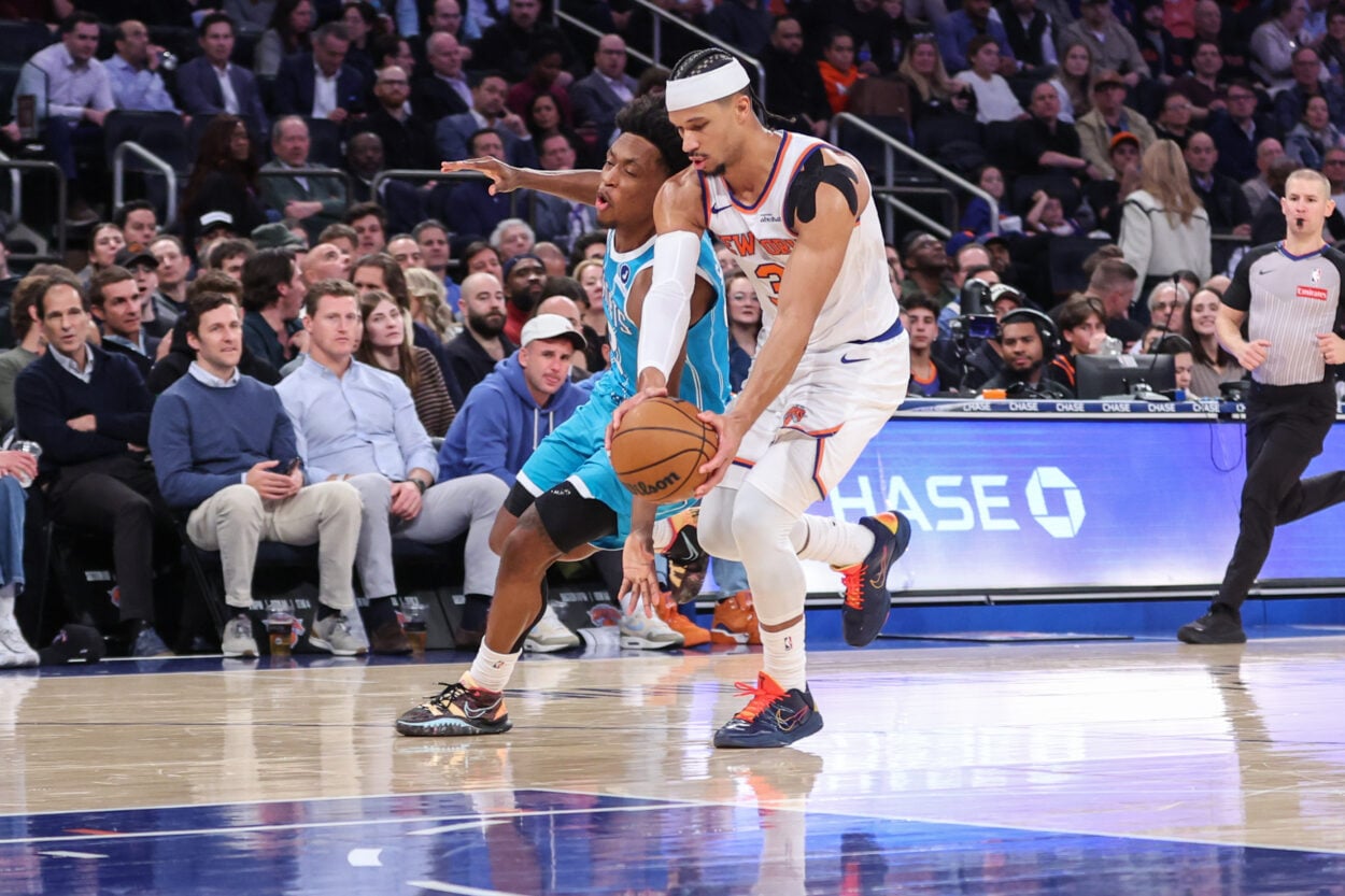 NBA: Charlotte Hornets at New York Knicks