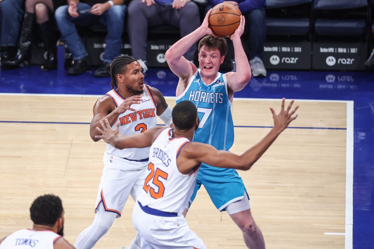 NBA: Charlotte Hornets at New York Knicks