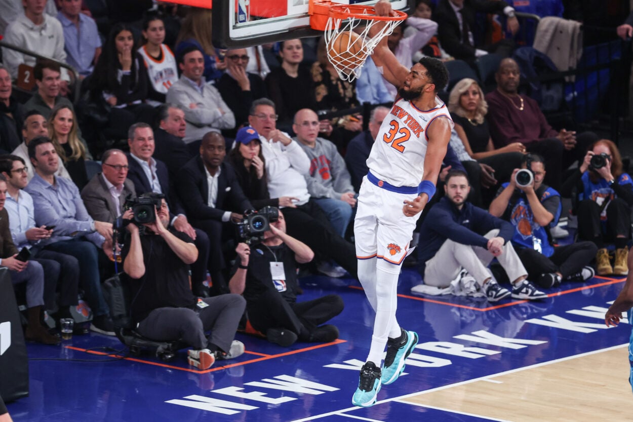 NBA: Charlotte Hornets at New York Knicks