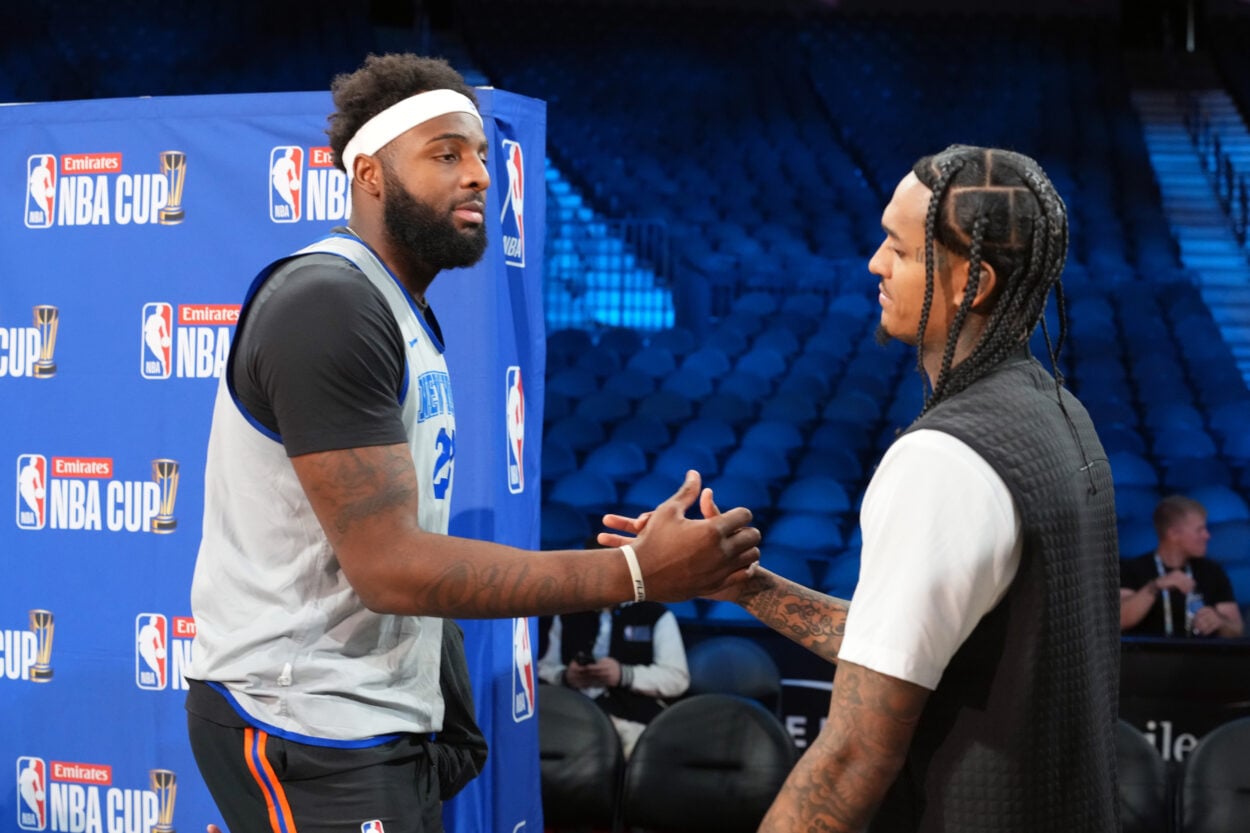 NBA: Emirates Cup-New York Knicks Workout NBA: Emirates Cup-New York Knicks Workout