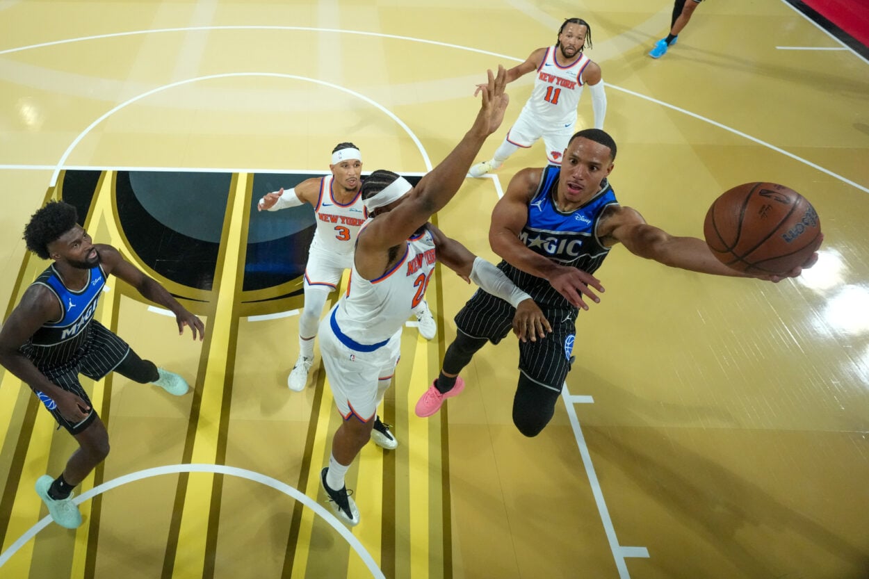 NBA: Emirates Cup-Semi Finals-New York Knicks at Orlando Magic