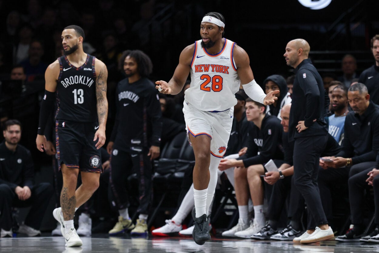 NBA: New York Knicks at Brooklyn Nets