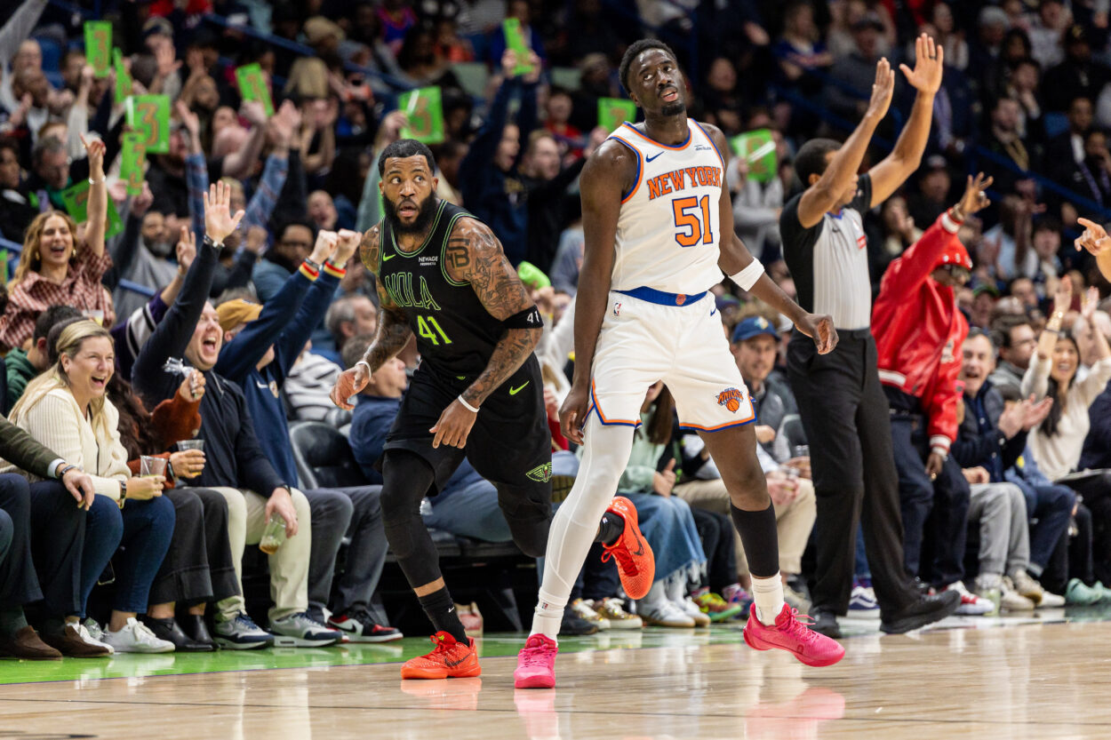 NBA: New York Knicks at New Orleans Pelicans