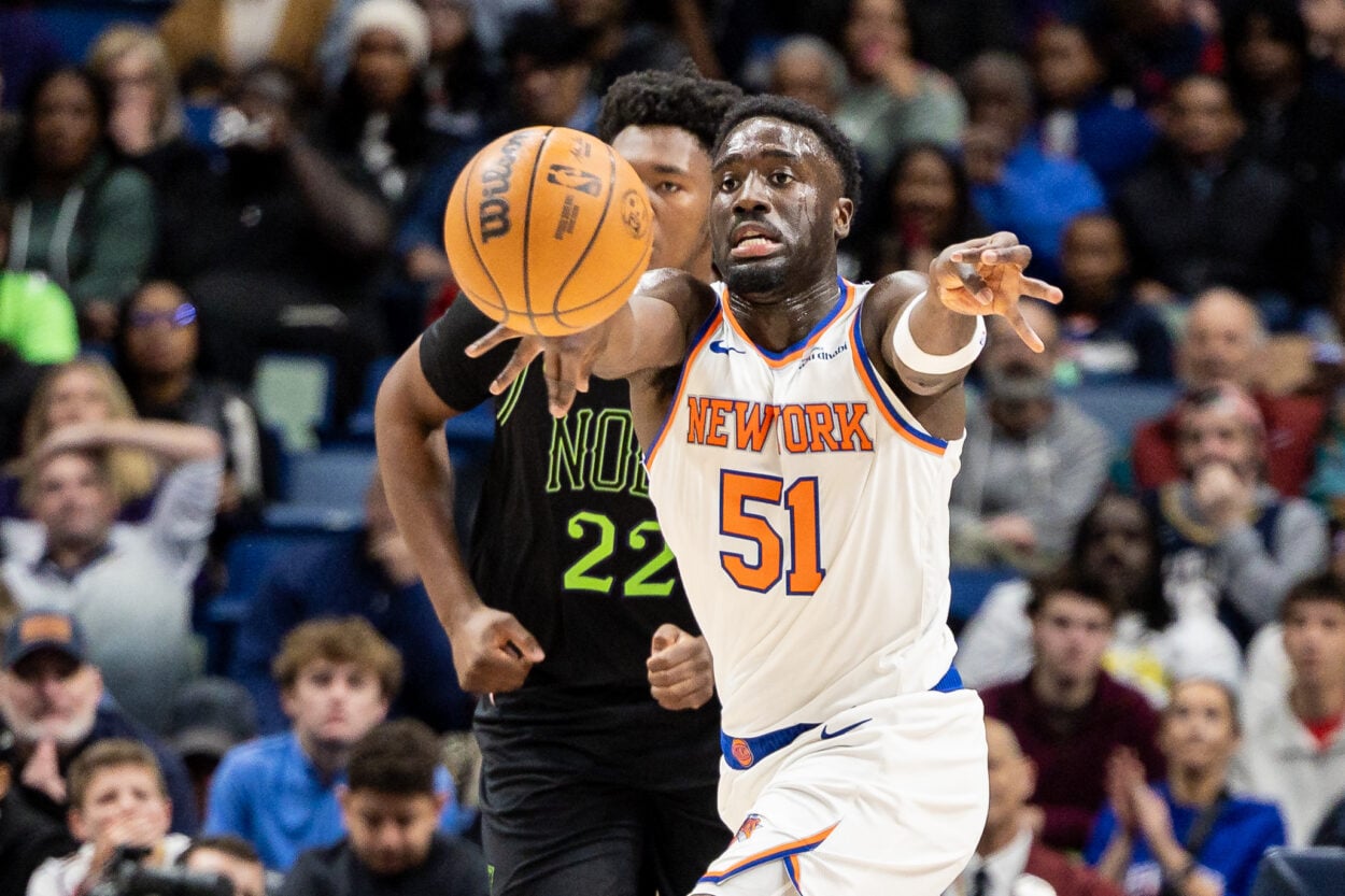NBA: New York Knicks at New Orleans Pelicans