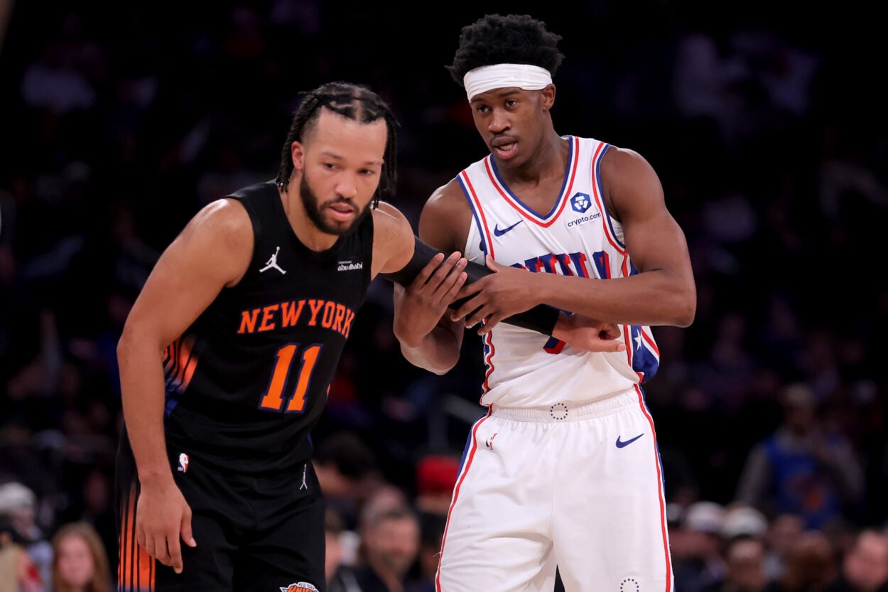 NBA: Philadelphia 76ers at New York Knicks