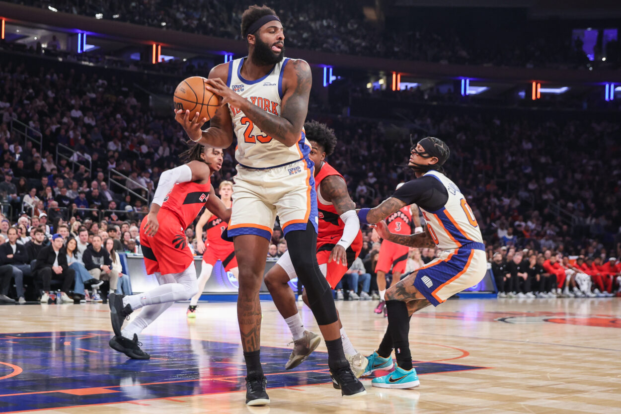NBA: Toronto Raptors at New York Knicks
