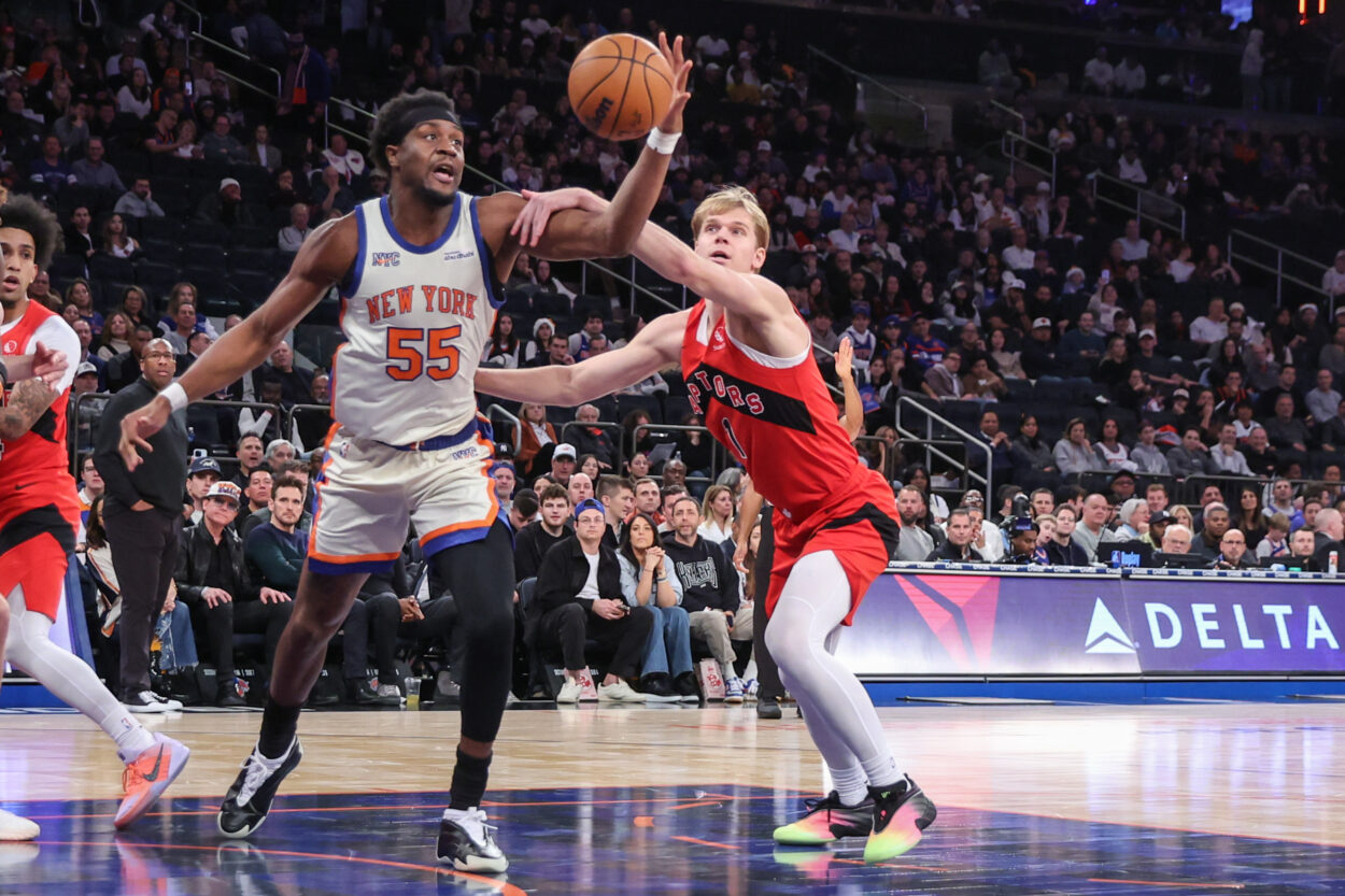 NBA: Toronto Raptors at New York Knicks