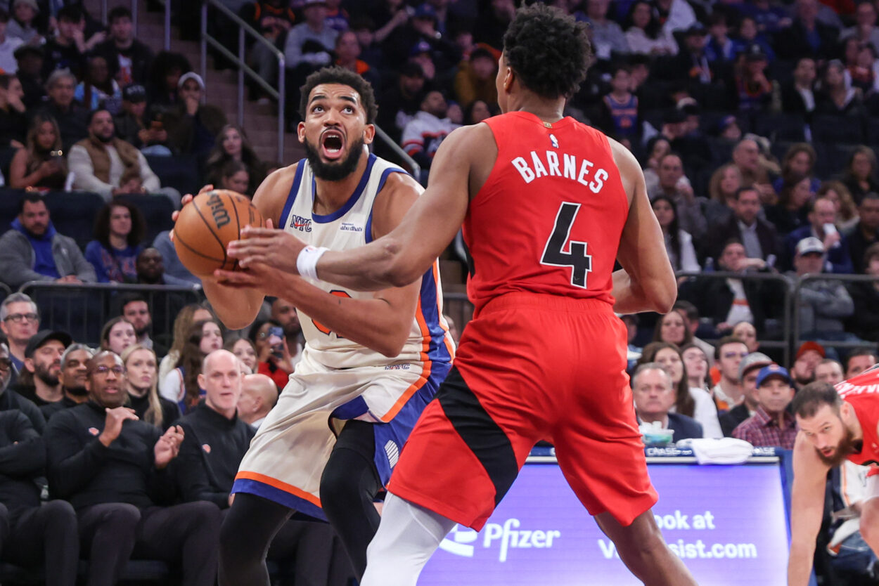NBA: Toronto Raptors at New York Knicks
