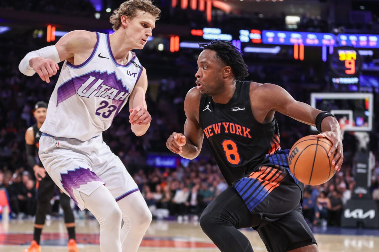 NBA: Utah Jazz at New York Knicks, og anunoby