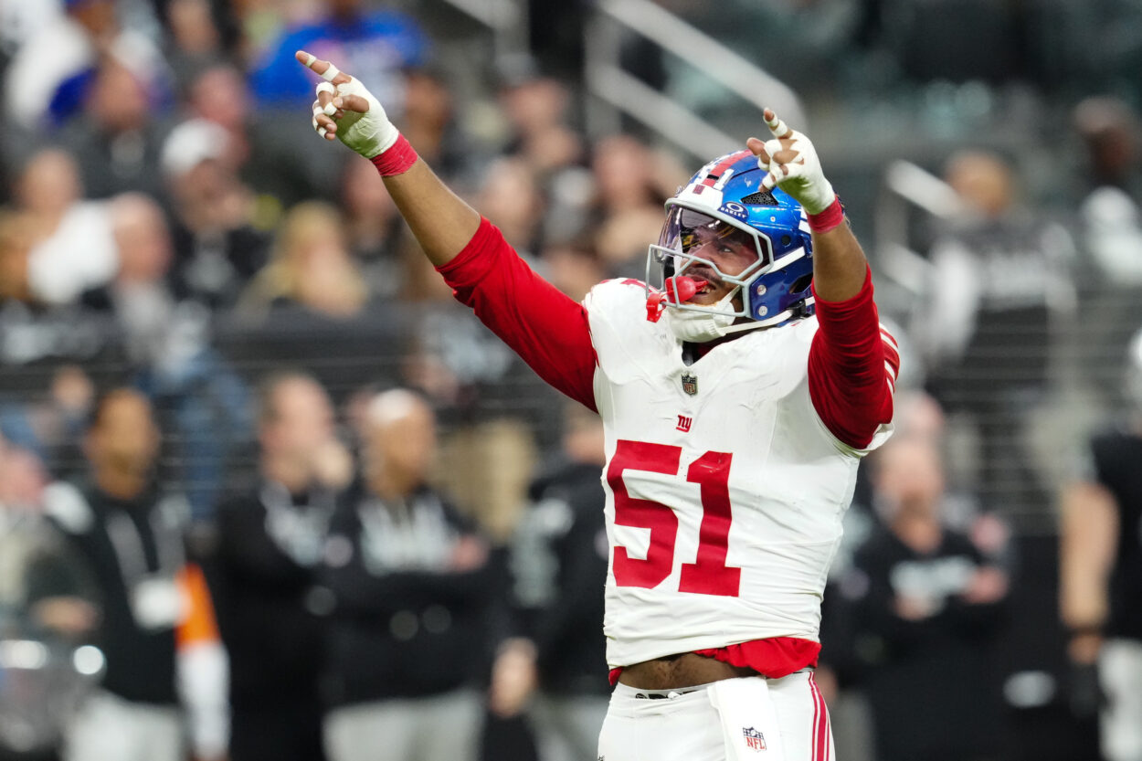 NFL: New York Giants at Las Vegas Raiders, abdul carter