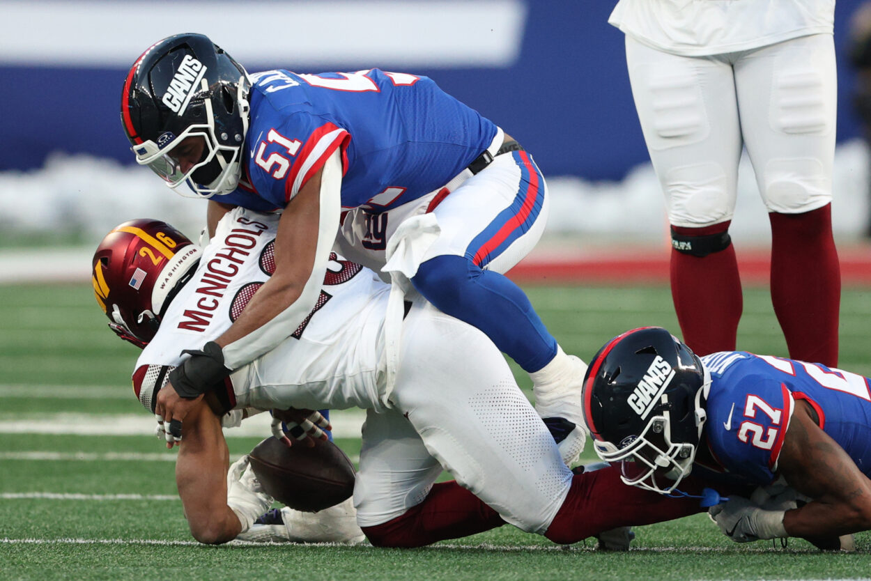 NFL: Washington Commanders at New York Giants Abdul Carter, NFL: Washington Commanders at New York Giants