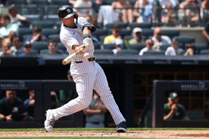 MLB: Athletics at New York Yankees, paul goldschmidt