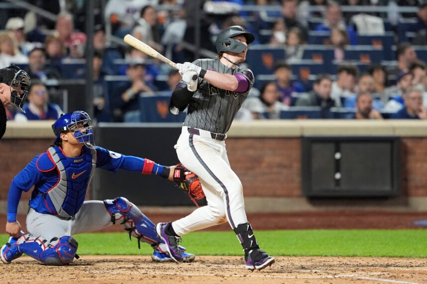 MLB: Chicago Cubs at New York Mets, brett baty