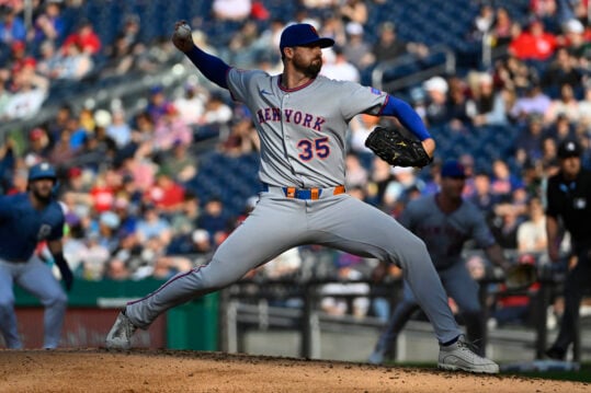 MLB: New York Mets at Washington Nationals, clay holmes
